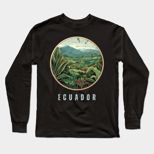 Ecuador Long Sleeve T-Shirt by Mary_Momerwids